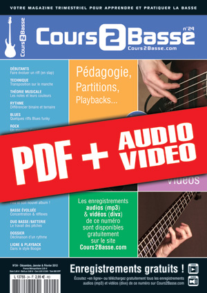 Cours 2 Basse n°24 Cours 2 Basse n°24