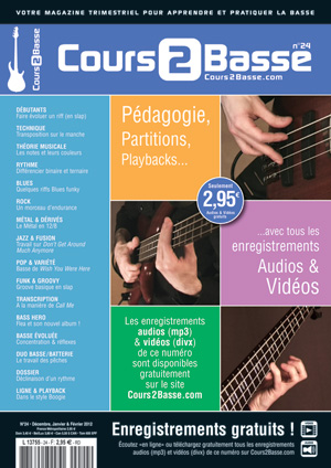 Cours 2 Basse n°24 Cours 2 Basse n°24