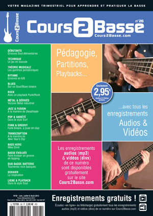 Cours 2 Basse n°26 Cours 2 Basse n°26
