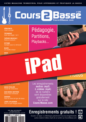 Cours 2 Basse n°29 (iPad) Cours 2 Basse n°29 (iPad)