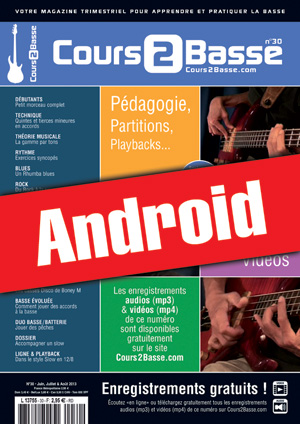Cours 2 Basse n°30 (Android) Cours 2 Basse n°30 (Android)