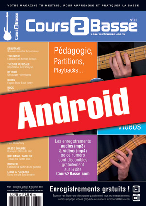 Cours 2 Basse n°31 (Android)