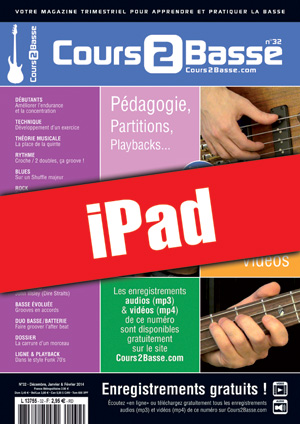 Cours 2 Basse n°32 (iPad) Cours 2 Basse n°32 (iPad)