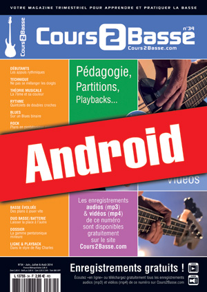 Cours 2 Basse n°34 (Android) Cours 2 Basse n°34 (Android)