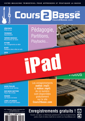 Cours 2 Basse n°35 (iPad)