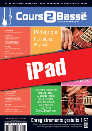 Cours 2 Basse n°36 (iPad) Cours 2 Basse n°36 (iPad)