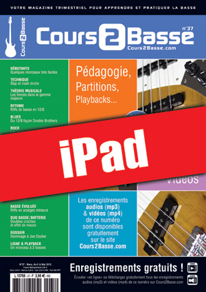 Cours 2 Basse n°37 (iPad) Cours 2 Basse n°37 (iPad)