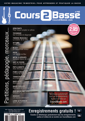 Cours 2 Basse n°40 Cours 2 Basse n°40