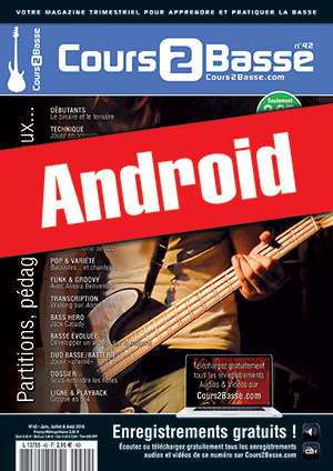 Cours 2 Basse n°42 (Android) Cours 2 Basse n°42 (Android)