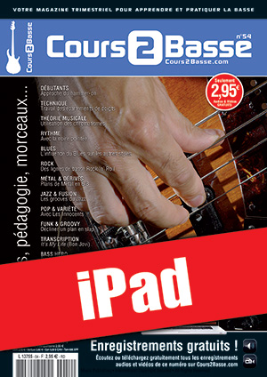 Cours 2 Basse n°54 (iPad)