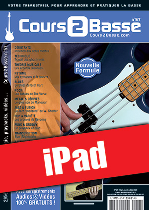 Cours 2 Basse n°57 (iPad) Cours 2 Basse n°57 (iPad)