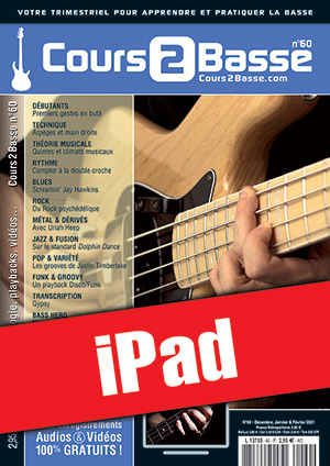 Cours 2 Basse n°60 (iPad)