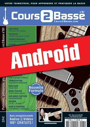 Cours 2 Basse n°61 (Android) Cours 2 Basse n°61 (Android)