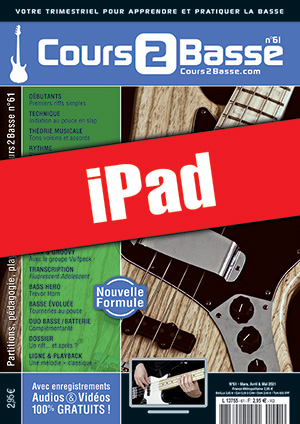 Cours 2 Basse n°61 (iPad) Cours 2 Basse n°61 (iPad)