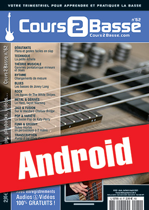 Cours 2 Basse n°62 (Android) Cours 2 Basse n°62 (Android)