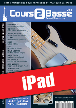 Cours 2 Basse n°63 (iPad)