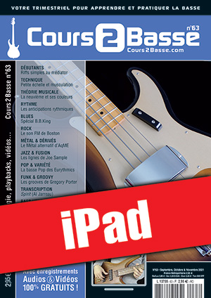 Cours 2 Basse n°63 (iPad) Cours 2 Basse n°63 (iPad)