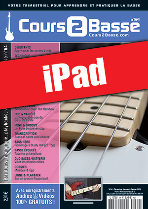 Cours 2 Basse n°64 (iPad) Cours 2 Basse n°64 (iPad)