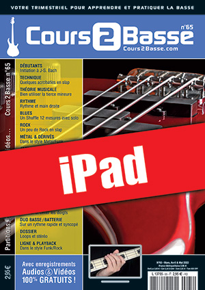 Cours 2 Basse n°65 (iPad)