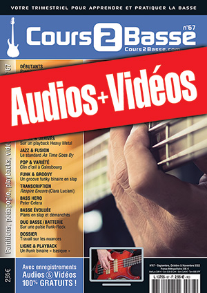 Enregistrements du Cours 2 Basse n°67