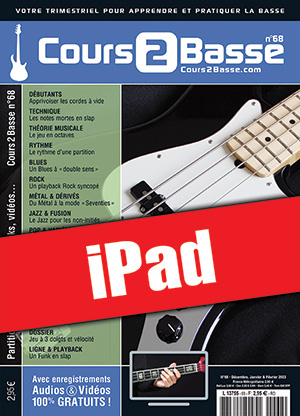 Cours 2 Basse n°68 (iPad) Cours 2 Basse n°68 (iPad)