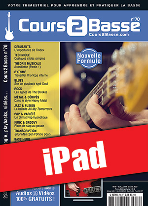 Cours 2 Basse n°70 (iPad) Cours 2 Basse n°70 (iPad)