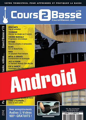 Cours 2 Basse n°73 (Android) Cours 2 Basse n°73 (Android)