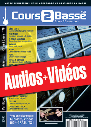 Enregistrements du Cours 2 Basse n°78