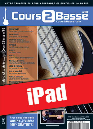 Cours 2 Basse n°80 (iPad)