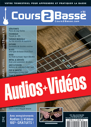 Enregistrements du Cours 2 Basse n°81