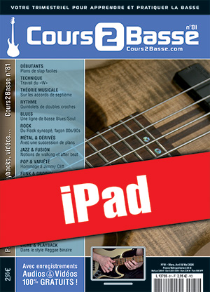 Cours 2 Basse n°81 (iPad)