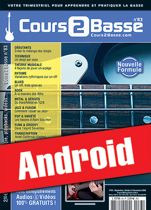 Cours 2 Basse n°83 (Android)