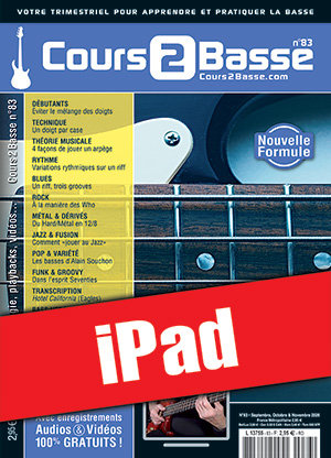Cours 2 Basse n°83 (iPad)
