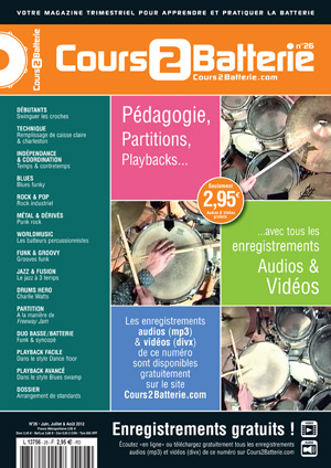 Cours 2 Batterie n°26 Cours 2 Batterie n°26