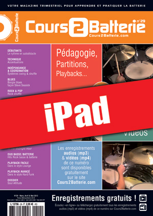Cours 2 Batterie n°29 (iPad) Cours 2 Batterie n°29 (iPad)