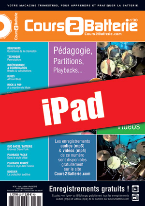 Cours 2 Batterie n°30 (iPad) Cours 2 Batterie n°30 (iPad)
