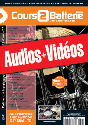 Enregistrements du Cours 2 Batterie n°57