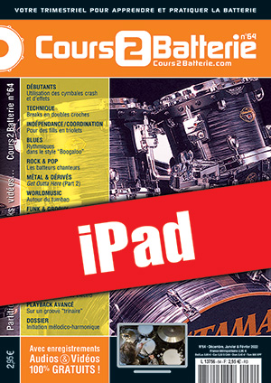 Cours 2 Batterie n°64 (iPad) Cours 2 Batterie n°64 (iPad)