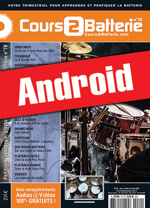 Cours 2 Batterie n°70 (Android) Cours 2 Batterie n°70 (Android)