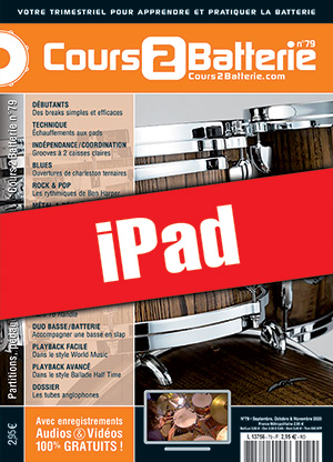 Cours 2 Batterie n°79 (iPad)