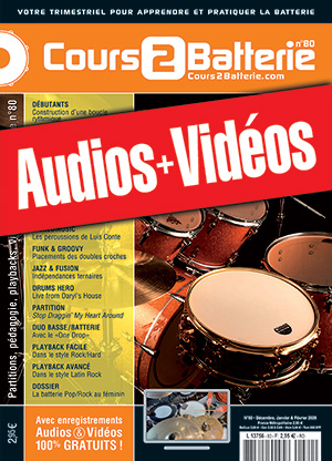 Enregistrements du Cours 2 Batterie n°80