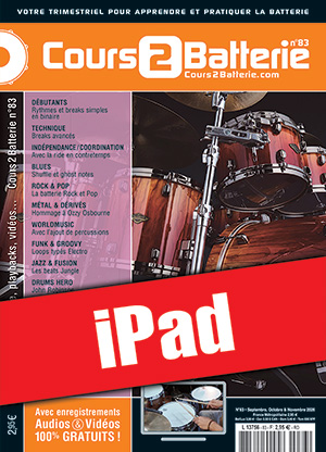 Cours 2 Batterie n°83 (iPad)