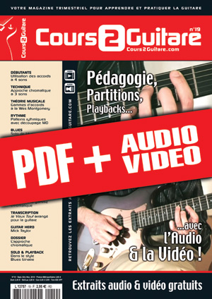 Cours 2 Guitare n°19 Cours 2 Guitare n°19