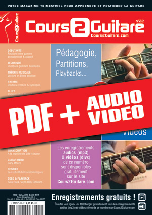 Cours 2 Guitare n°22 Cours 2 Guitare n°22
