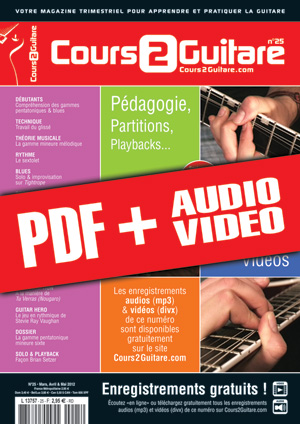 Cours 2 Guitare n°25