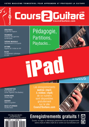 Cours 2 Guitare n°29 (iPad)