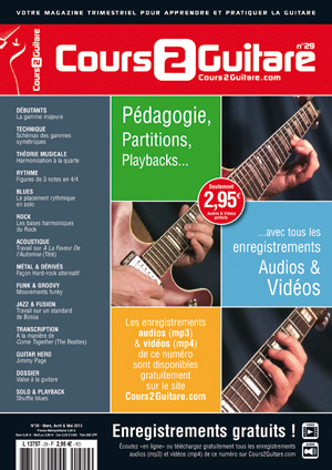 Cours 2 Guitare n°29