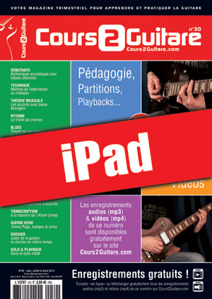 Cours 2 Guitare n°30 (iPad)