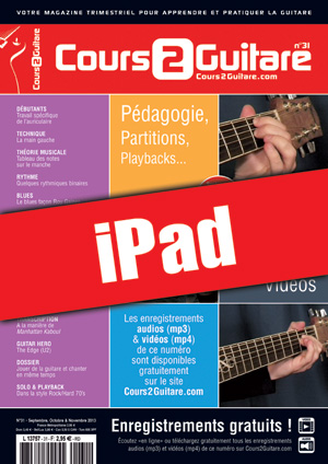 Cours 2 Guitare n°31 (iPad)