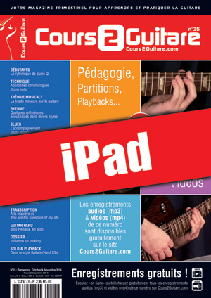 Cours 2 Guitare n°35 (iPad) Cours 2 Guitare n°35 (iPad)